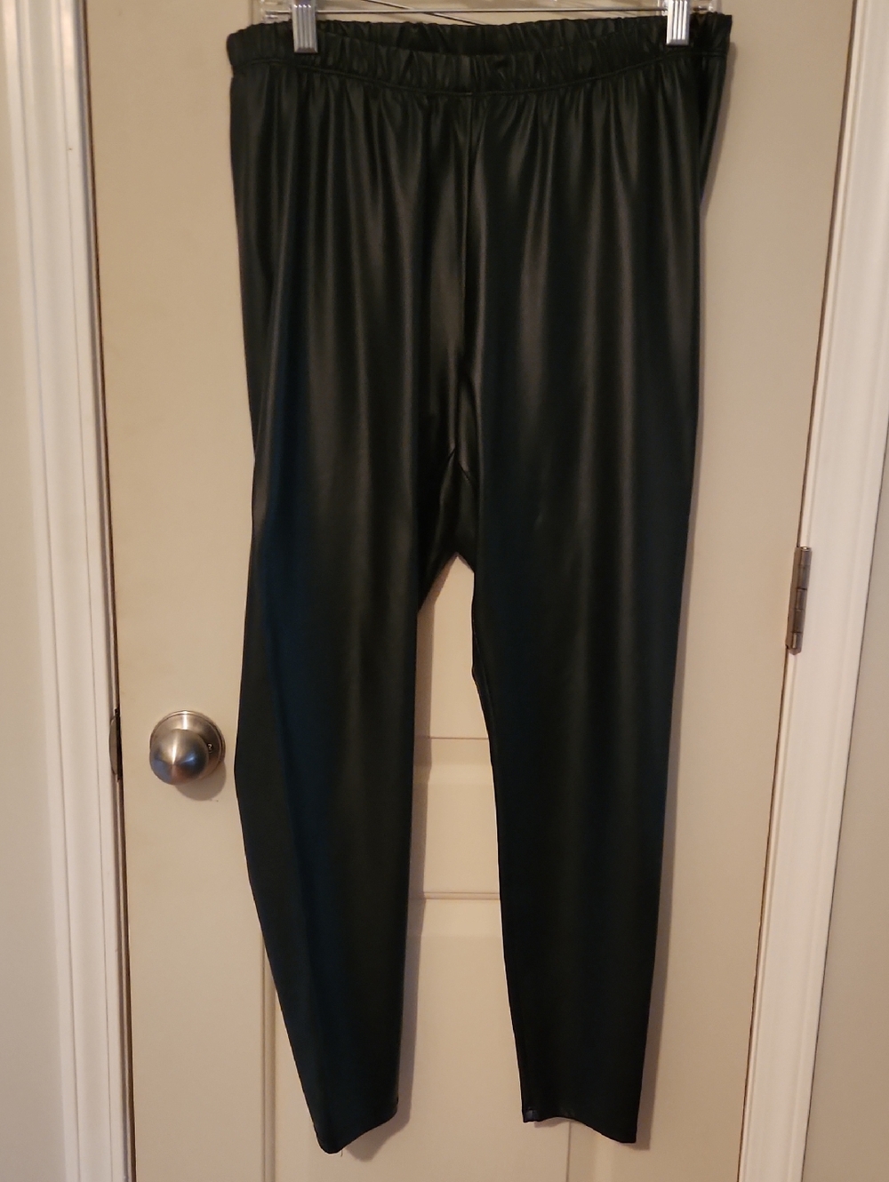 torrid Black Faux Leather Leggings